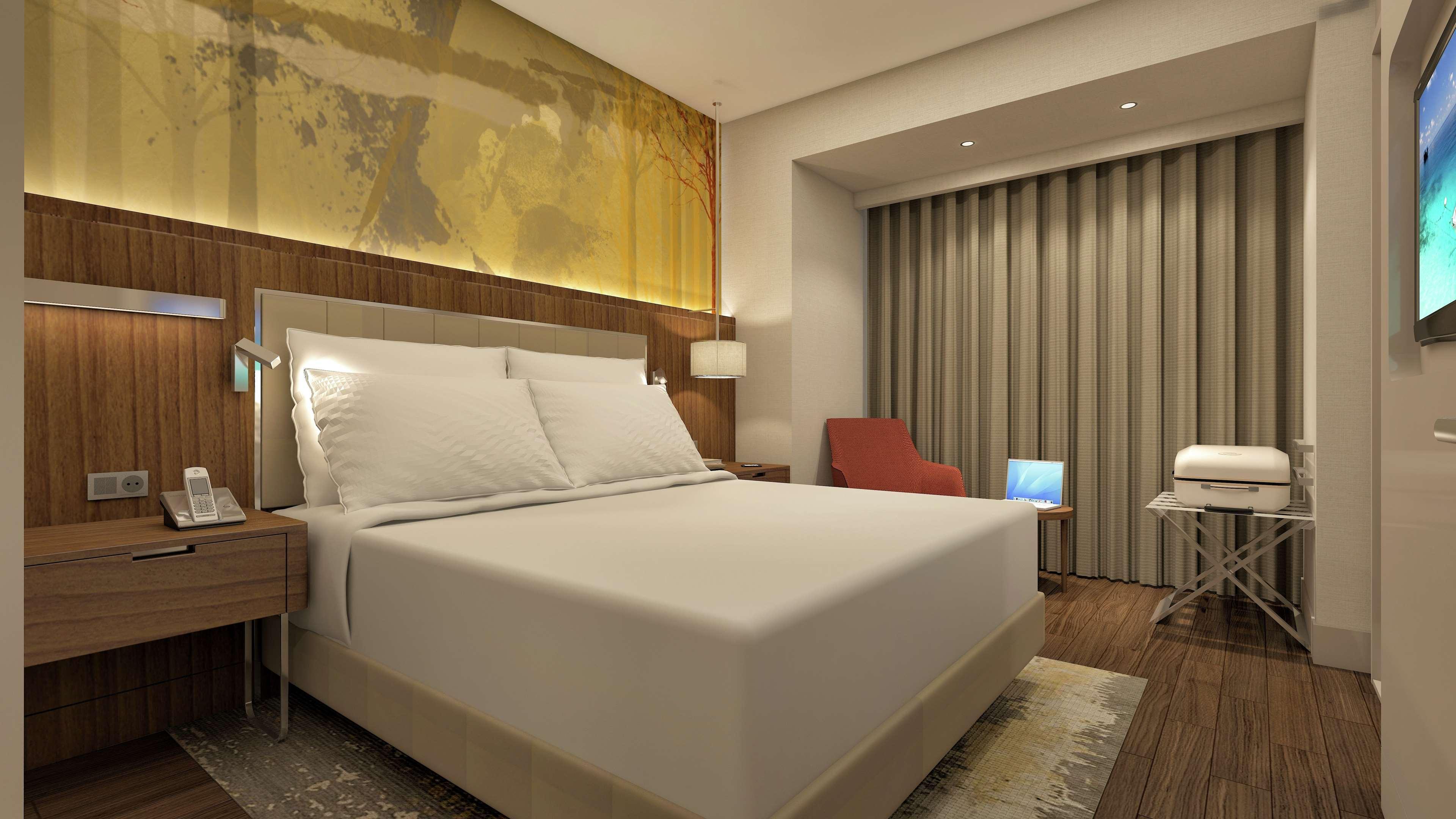 Hotel Doubletree By Hilton Skopie Exterior foto A room at the hotel
